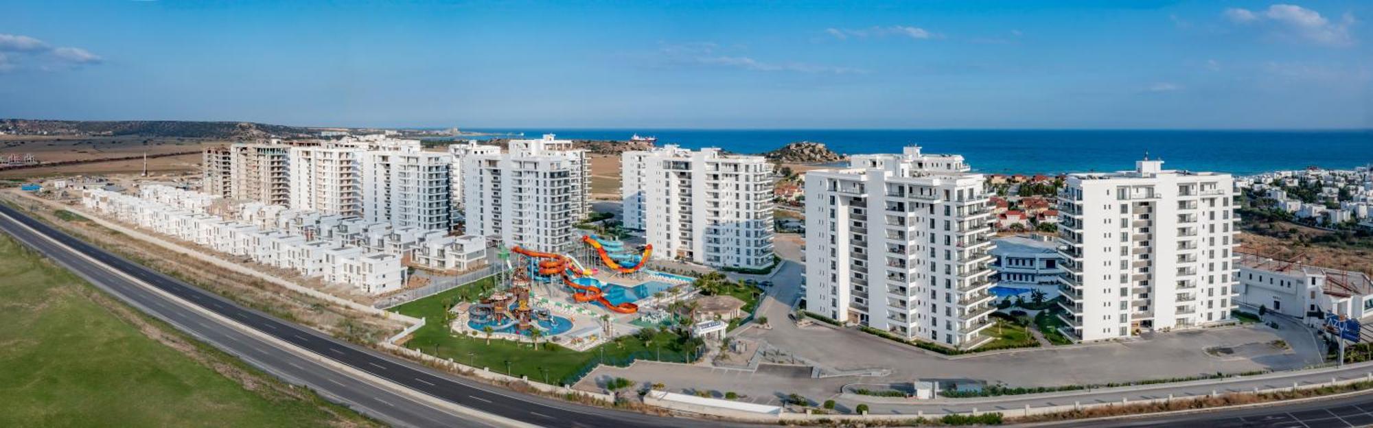 Terra Apartments In Caesar Blue Resort, Fixed Lunch Till 3Pm, Gym, Heated Pool, Sauna, Kids Club Rizokarpaso Exterior photo